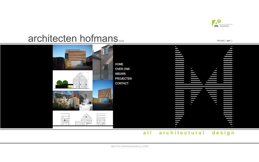Website Architecten Hofmans